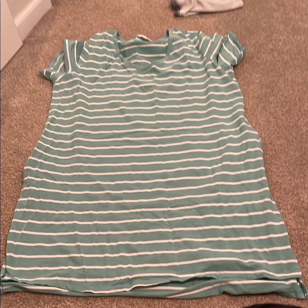 Terra & Sky Green Polo T-Shirt Short Sleeve